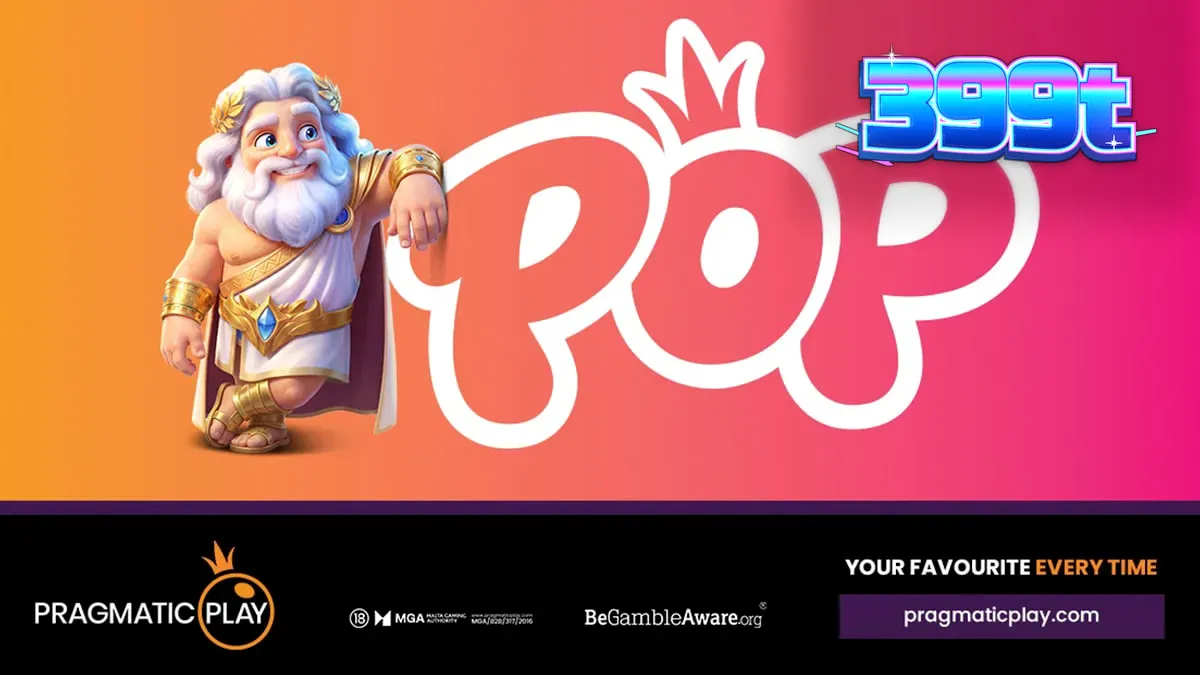 Interface colorida e moderna de um slot da nova linha POP da Pragmatic Play